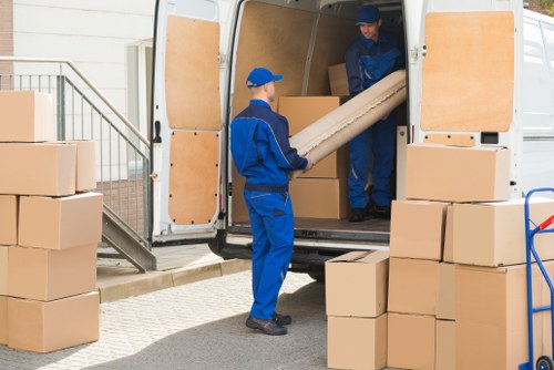 Secure Removal Van West Kensington payment area with encrypted checkout