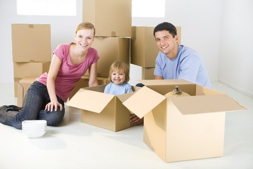 Professional packing service for a West Kensington home move