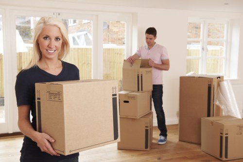 Residential and office items ready for a same day relocation in West Kensington