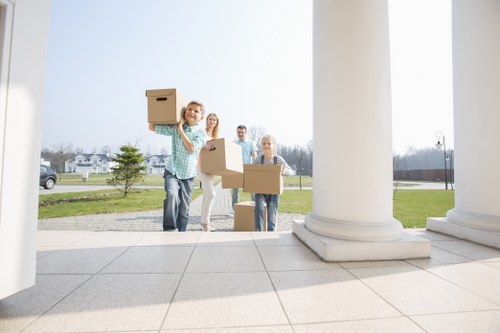 Local commercial removals preparation for a business move in West Kensington