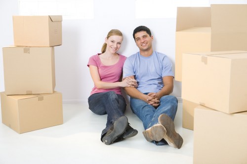 Careful lifting and transport of household furniture in West Kensington