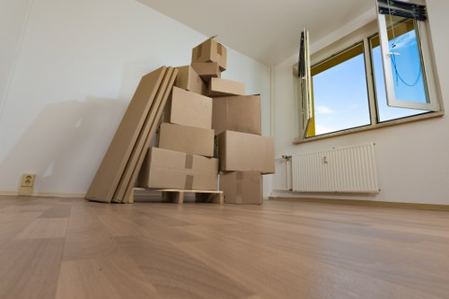 Local West Kensington moving vehicle prepared for residential and commercial relocations