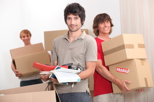 Office furniture pick-up in West Kensington for desks, chairs, and storage units