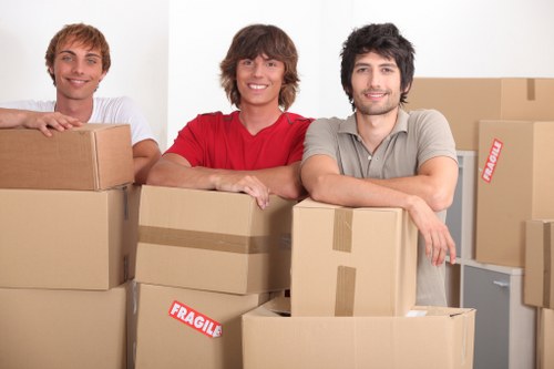 Reliable West Kensington removal van providing careful and efficient moving support